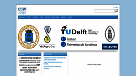 What Opencourseware.eu website looked like in 2020 (3 years ago)