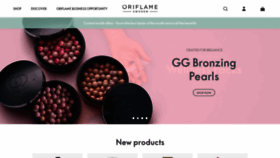 What Oriflame.lk website looked like in 2020 (3 years ago)