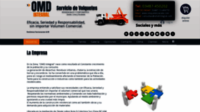 What Omdintegral.com website looked like in 2020 (3 years ago)