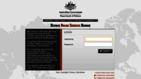 What Osd.defence.gov.au website looked like in 2020 (3 years ago)
