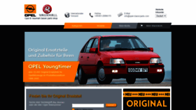 What Opel-classicparts.de website looked like in 2020 (3 years ago)
