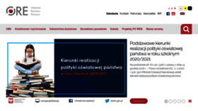 What Ore.edu.pl website looked like in 2020 (4 years ago)
