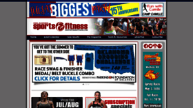What Oksportsandfitness.com website looked like in 2020 (3 years ago)