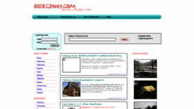 What Osieczany.com website looked like in 2020 (3 years ago)