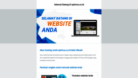 What Optimus.co.id website looked like in 2020 (3 years ago)