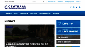What Omroepcentraal.nl website looked like in 2020 (3 years ago)