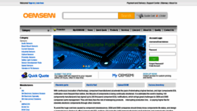 What Oemsemi.com website looked like in 2020 (3 years ago)