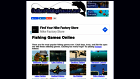 What Onlinefishinggames.net website looked like in 2020 (3 years ago)