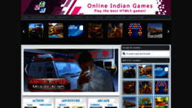What Onlineindiangames.com website looked like in 2020 (3 years ago)