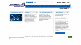What Orchidpharma.com website looked like in 2020 (3 years ago)