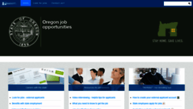 What Oregonjobs.org website looked like in 2020 (3 years ago)