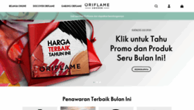 What Oriflame.co.id website looked like in 2020 (3 years ago)