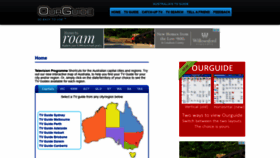 What Ourguide.com.au website looked like in 2020 (3 years ago)