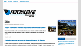 What Osetubalense.pt website looked like in 2020 (3 years ago)