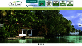 What Ourland.in website looked like in 2020 (3 years ago)