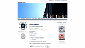 What Obermeier.at website looked like in 2020 (3 years ago)
