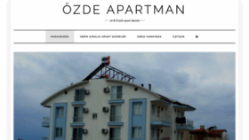 What Ozdeapartman.com website looked like in 2020 (3 years ago)