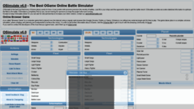 What Osimulate.com website looked like in 2020 (3 years ago)