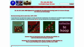 What Oudekerstversiering.nl website looked like in 2020 (3 years ago)