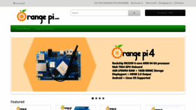 What Orangepi.com website looked like in 2020 (3 years ago)