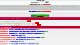 What Ofilmyzilla.me website looked like in 2020 (4 years ago)