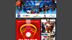 What Ontariolacrossefestival.com website looked like in 2020 (3 years ago)