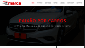 What Oficinamarca.com.br website looked like in 2020 (3 years ago)