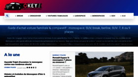 What Okey.fr website looked like in 2020 (3 years ago)