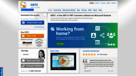 What Ost2.com website looked like in 2020 (3 years ago)