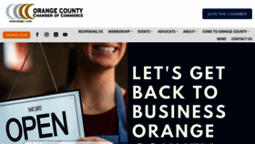 What Orangeny.com website looked like in 2020 (3 years ago)