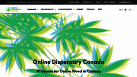 What Onlinedispensarycanada.ca website looked like in 2020 (3 years ago)