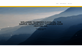 What Ordercleanoil.com website looked like in 2020 (3 years ago)