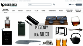 What Obsessed.pl website looked like in 2020 (3 years ago)