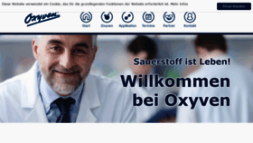 What Oxyven.de website looked like in 2020 (3 years ago)