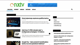 What Onxtv.com website looked like in 2020 (3 years ago)