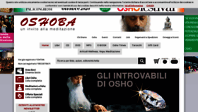 What Oshoba.it website looked like in 2020 (6 years ago)