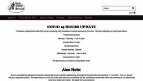 What Oldetownebicycles.com website looked like in 2020 (3 years ago)
