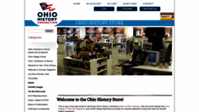What Ohiohistorystore.com website looked like in 2020 (3 years ago)