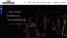 What Oliverawards.co.za website looked like in 2020 (3 years ago)