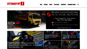 What Otomotif1.com website looked like in 2020 (3 years ago)