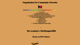What Ofcn.org website looked like in 2020 (3 years ago)