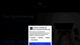 What Optimal-systems.de website looked like in 2020 (3 years ago)