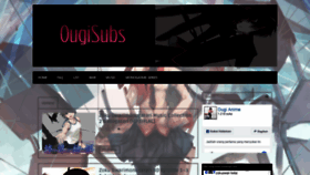 What Ougi-subs.net website looked like in 2020 (3 years ago)