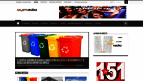 What Oyeradio.eu website looked like in 2020 (4 years ago)