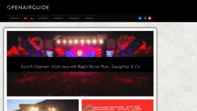 What Openairguide.net website looked like in 2020 (3 years ago)
