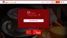 What Ordermanzer.mu website looked like in 2020 (3 years ago)