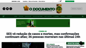 What Odocumento.com.br website looked like in 2020 (3 years ago)
