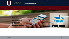 What Obecsatov.cz website looked like in 2020 (3 years ago)