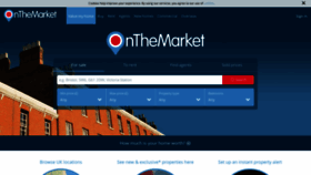 What Onthemarket.com website looked like in 2020 (3 years ago)