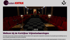 What Oostenkortrijk.be website looked like in 2020 (3 years ago)
